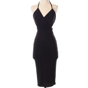 New Boohoo Strappy Goth Formal Dress size 4